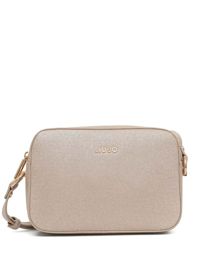 LIU JO LIU JO ロゴ入りクロスボディバッグ - ニュートラルカラーの商品画像