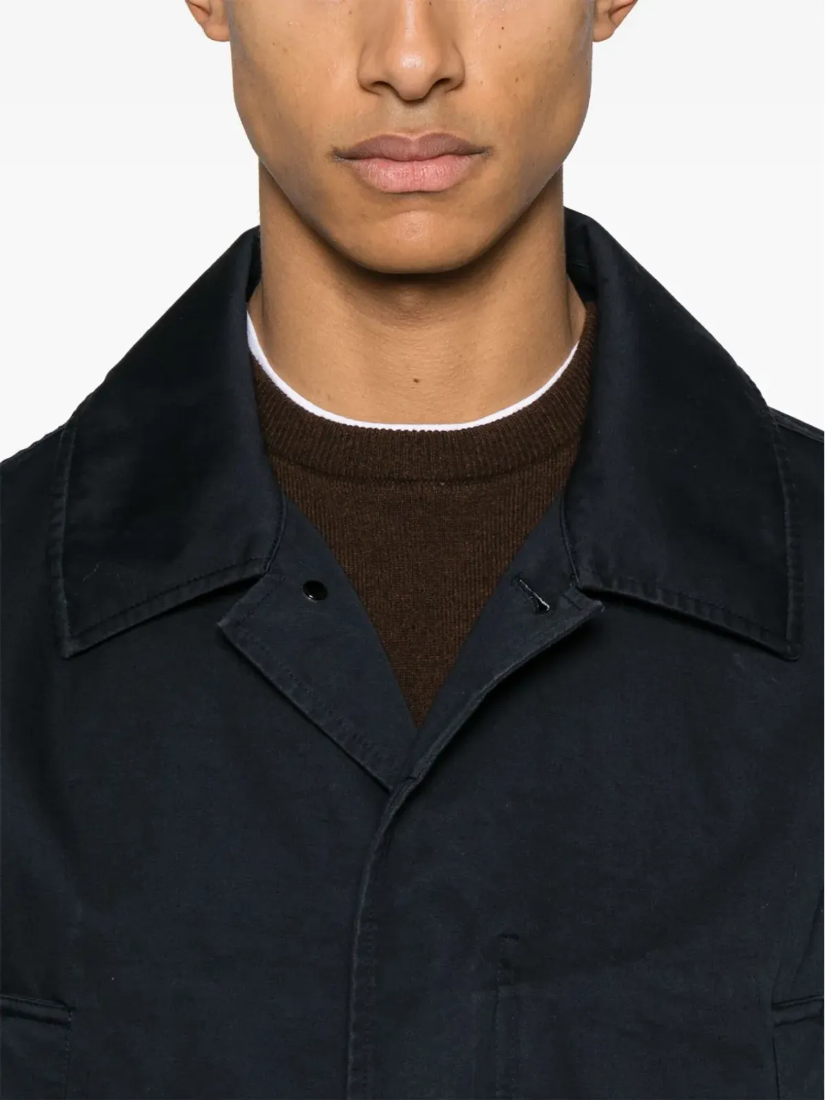 Stone Island コンパスバッジ コート - 画像5
