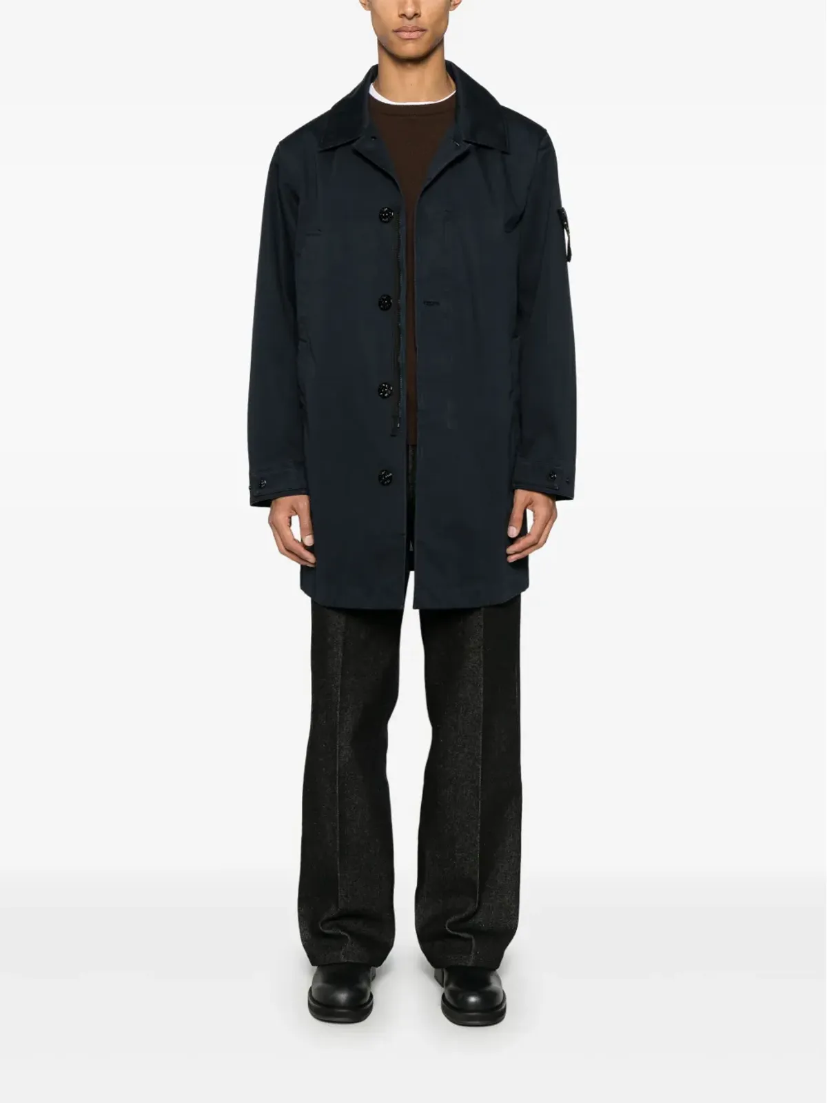 Stone Island コンパスバッジ コート - 画像2
