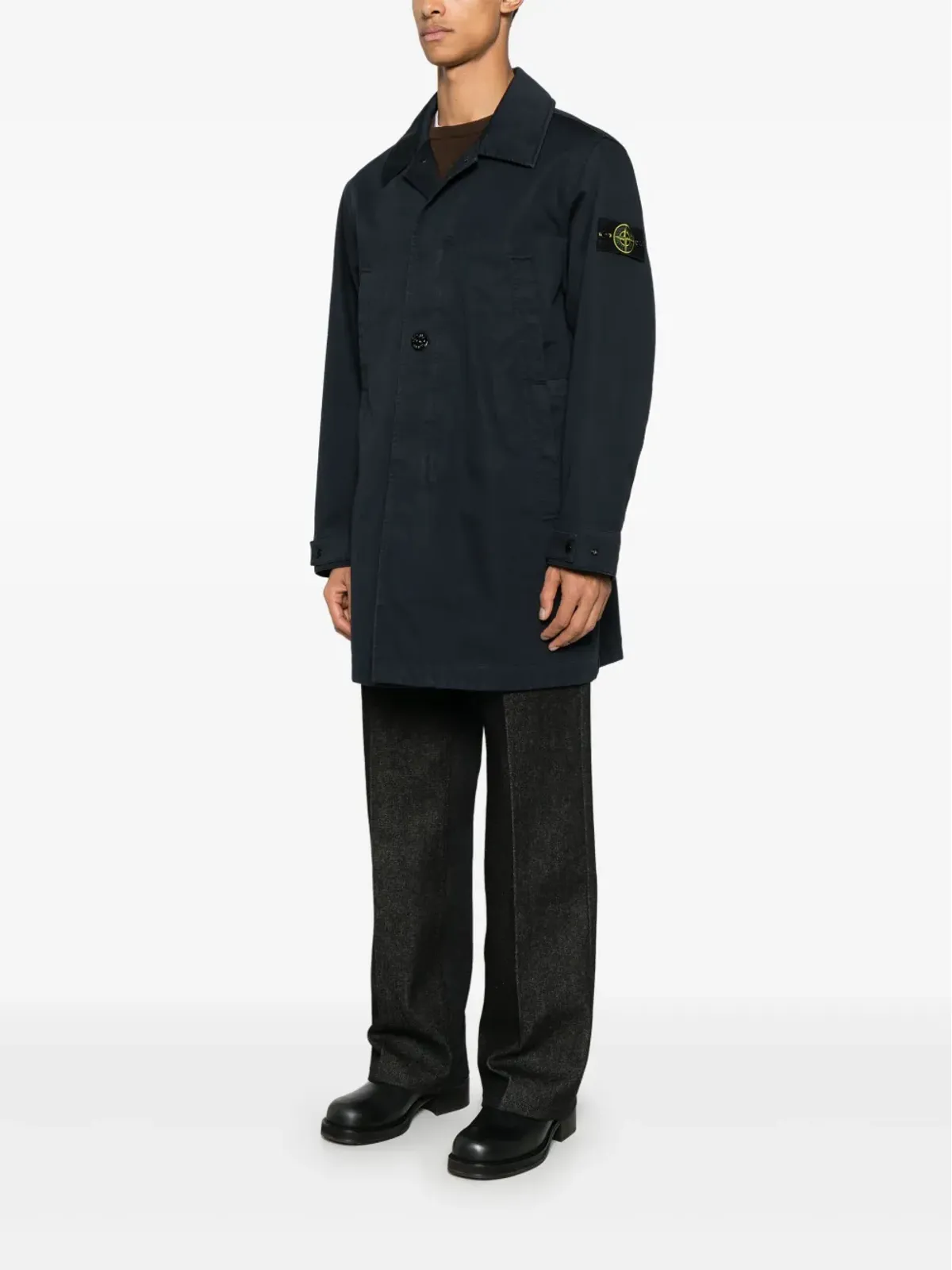 Stone Island コンパスバッジ コート - 画像3