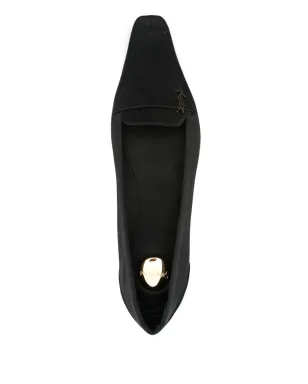 Saint Laurent ポピー バレエフラットシューズ - ブラック - サムネイル4