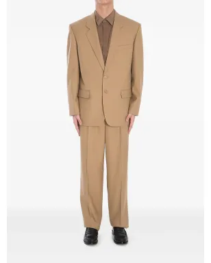 Saint Laurent シングルブレストブレザー - グリーン - サムネイル5