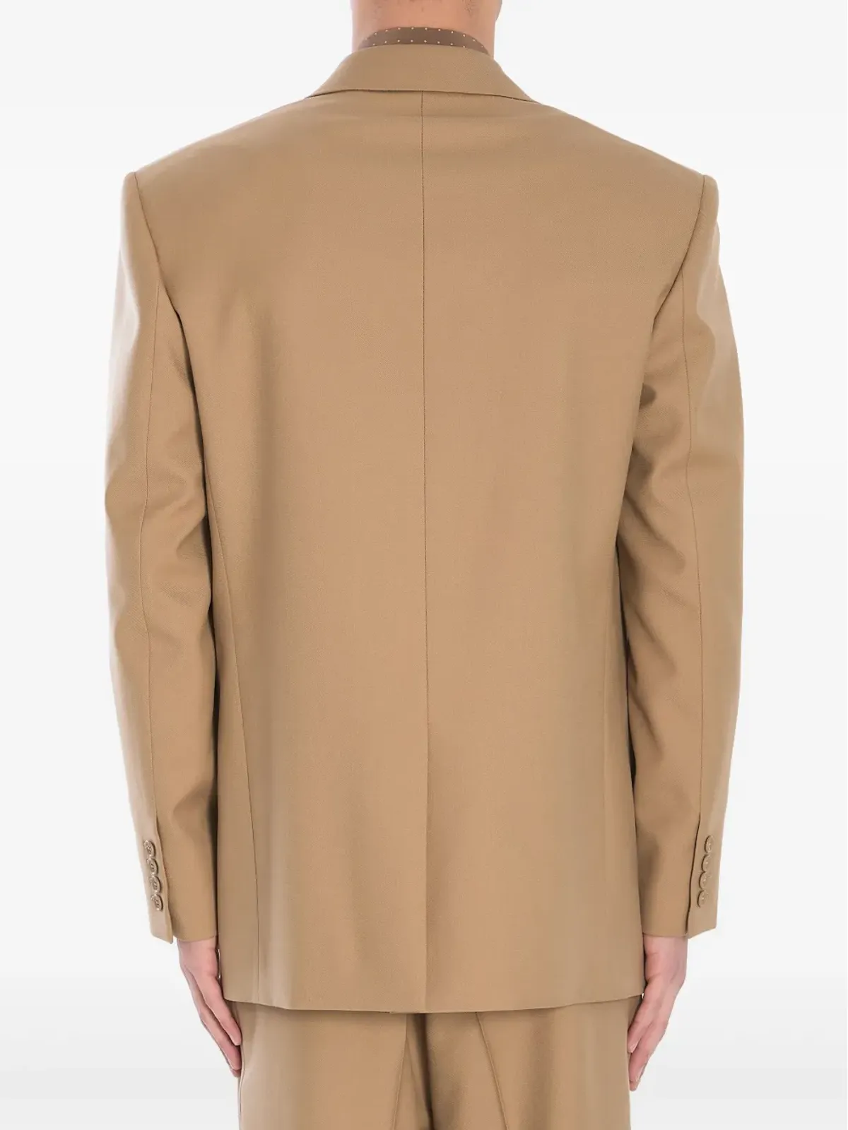 Saint Laurent シングルブレストブレザー - グリーン - 画像3