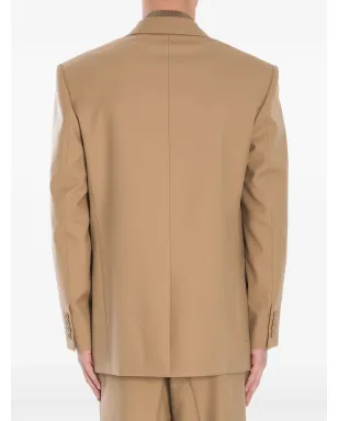 Saint Laurent シングルブレストブレザー - グリーン - サムネイル3