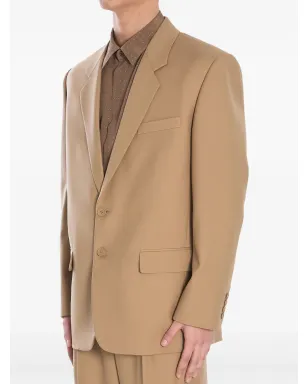 Saint Laurent シングルブレストブレザー - グリーン - サムネイル4