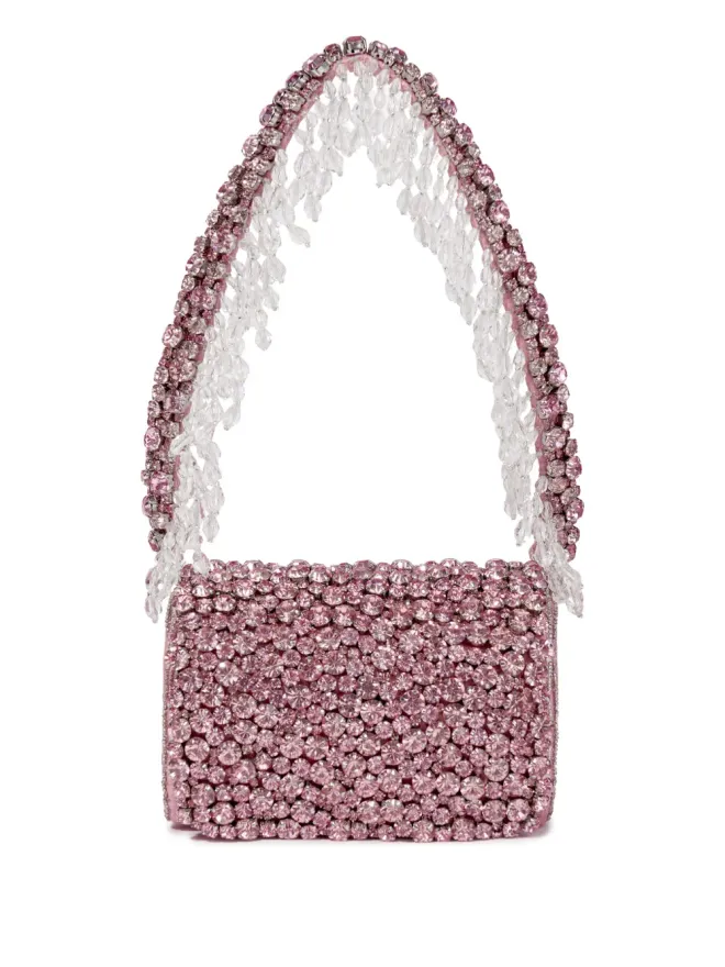 MAISON AVA MAISON AVA クリスタル装飾ショルダーバッグの商品画像