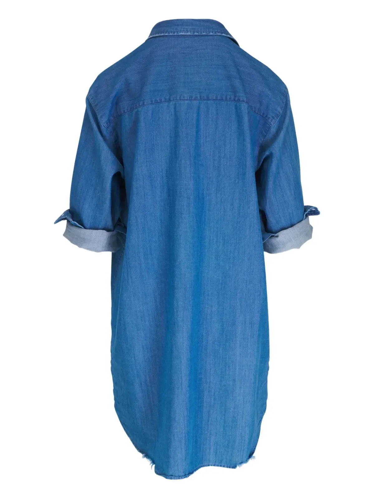 Frank & Eileen cotton mini shirt dress - Blue - 画像2
