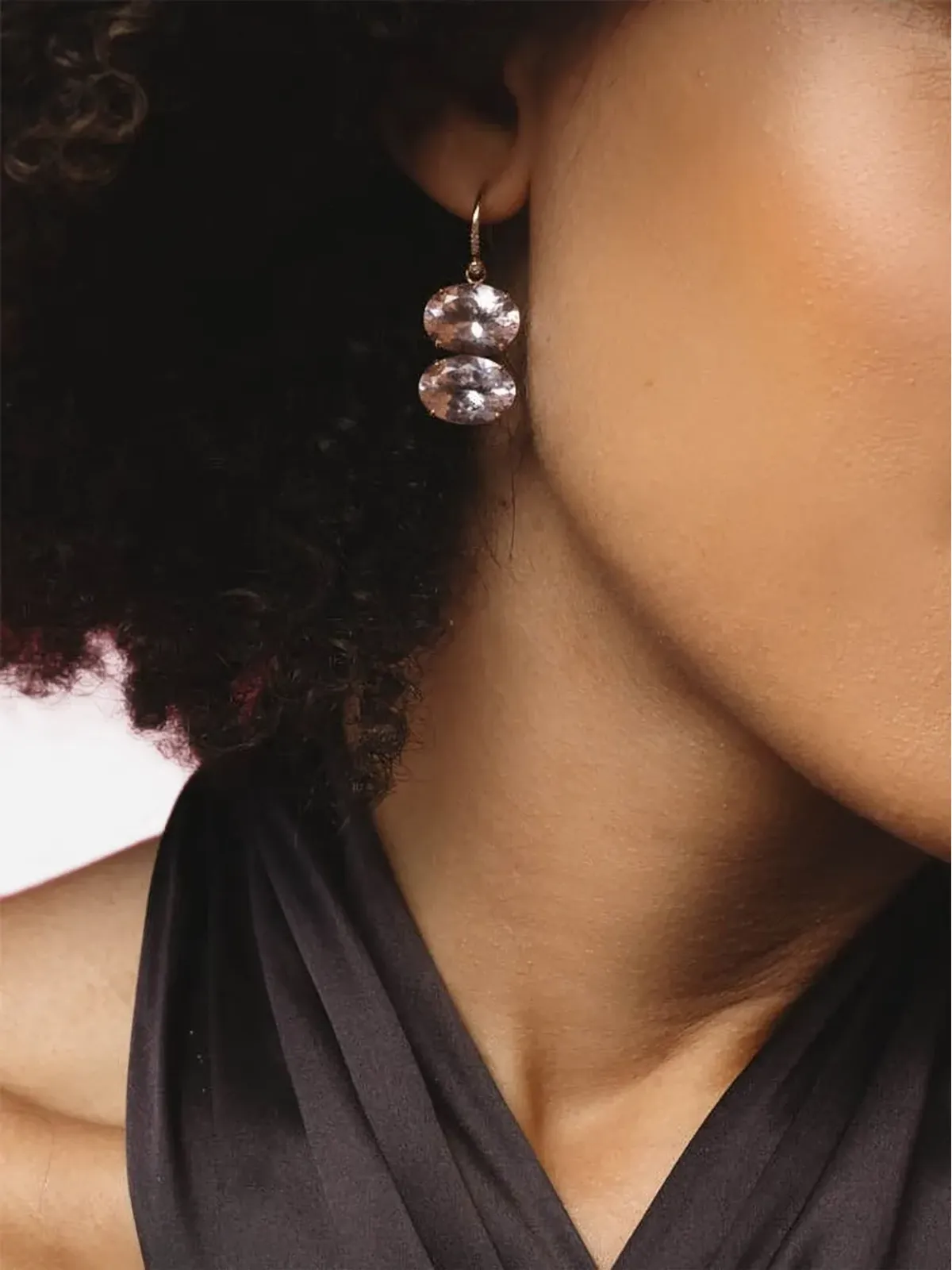 Irene Neuwirth 18ktローズゴールド Gemmy Gem モルガン石とダイヤモンド ピアス - ピンク - 画像2