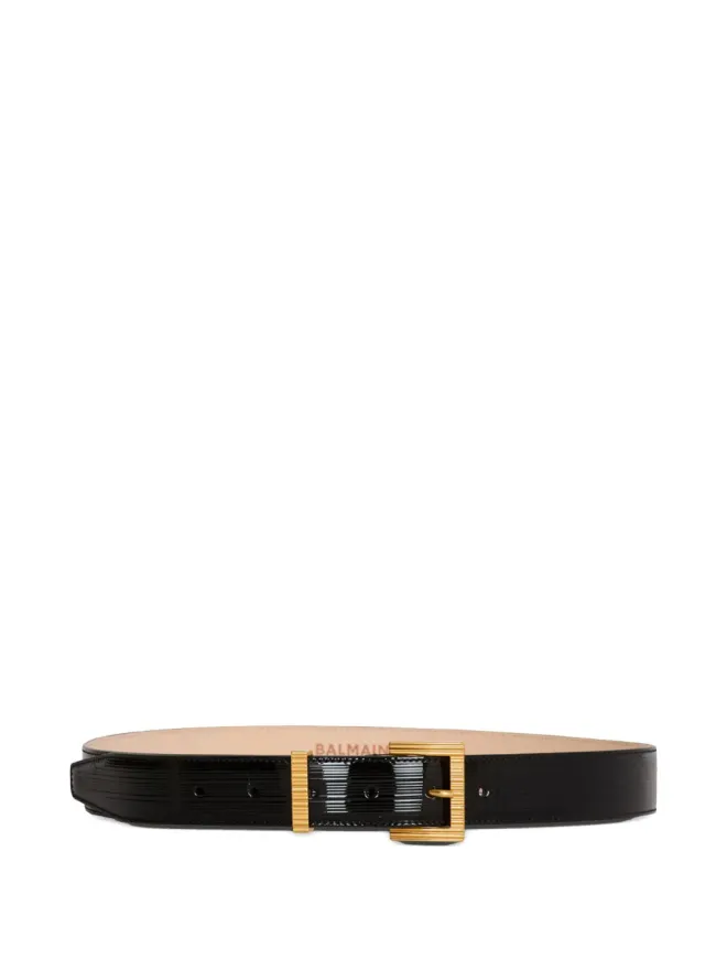 BALMAIN Balmain レザー ベルト - ブラックの商品画像