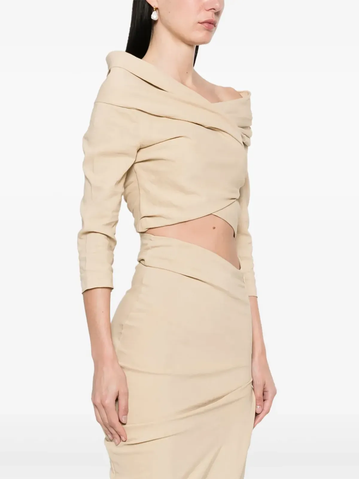 Cortana Mite top - Neutrals - 画像3