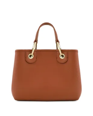 Emporio Armani レザー トートバッグ - ブラウン - サムネイル2