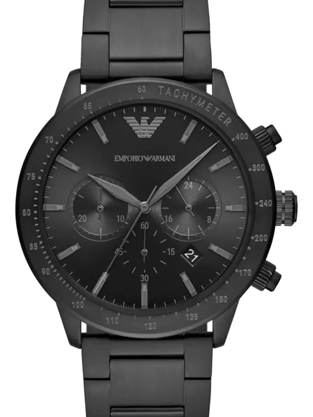 Emporio Armani Mario ブラック - 画像2