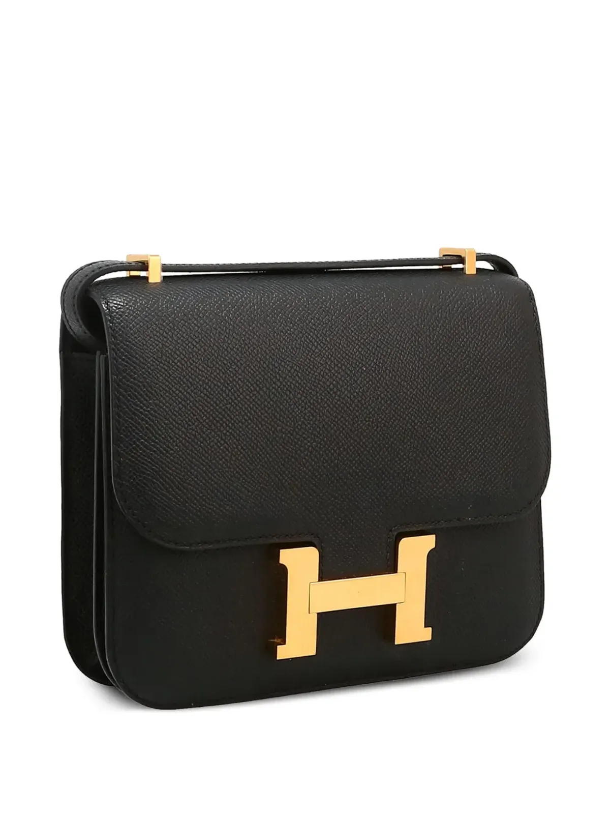 Hermès ビンテージ コンスタンス ショルダーバッグ - ブラック - 画像3