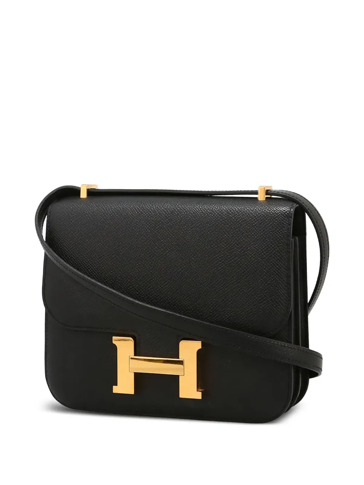 Hermès ビンテージ コンスタンス ショルダーバッグ - ブラック - 画像4