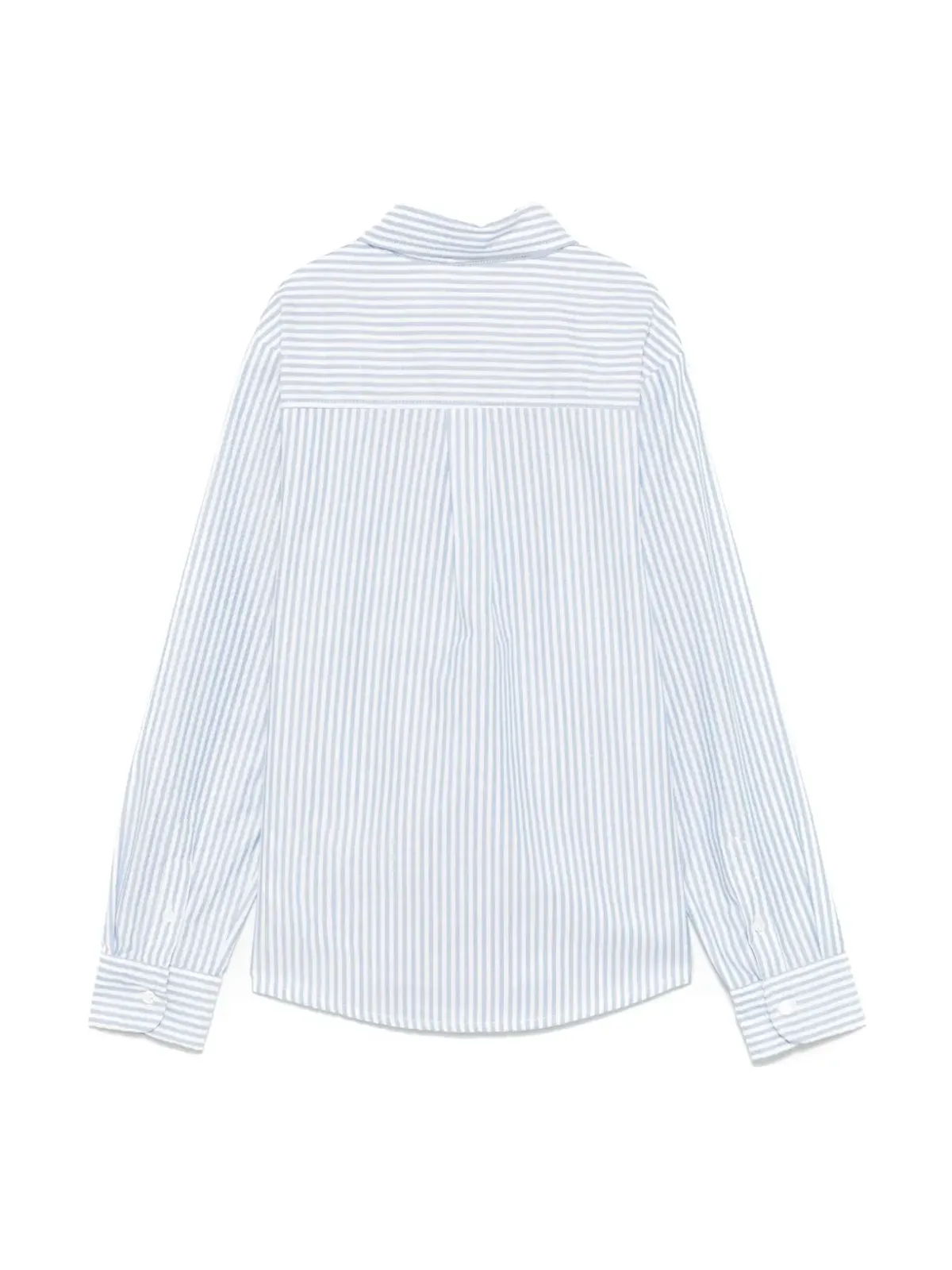Eleventy Kids striped shirt - Blue - 画像2