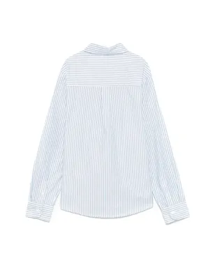 Eleventy Kids striped shirt - Blue - サムネイル2