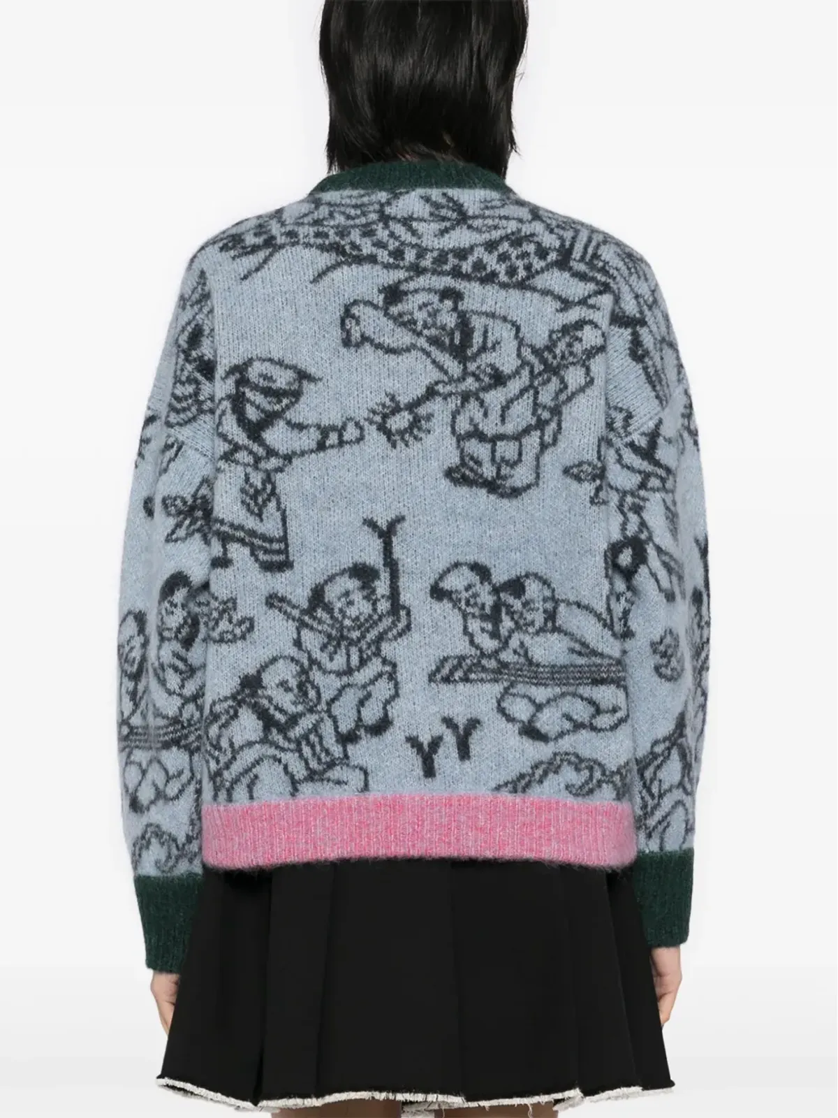 YANYAN KNITS ジャカードセーター - 画像4