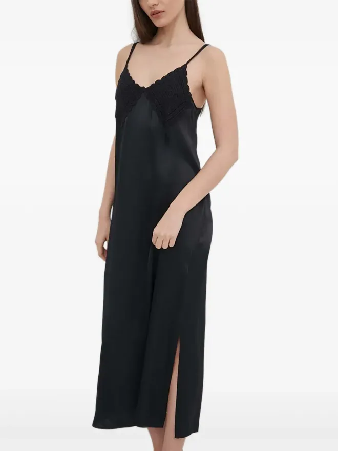 Sisley Sisley クロシェディテール ミディスリップドレスの商品画像