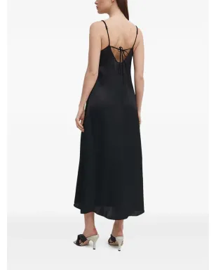Sisley クロシェディテール ミディスリップドレス - サムネイル3