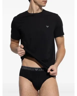 Emporio Armani ロゴプリント Tシャツ - サムネイル2