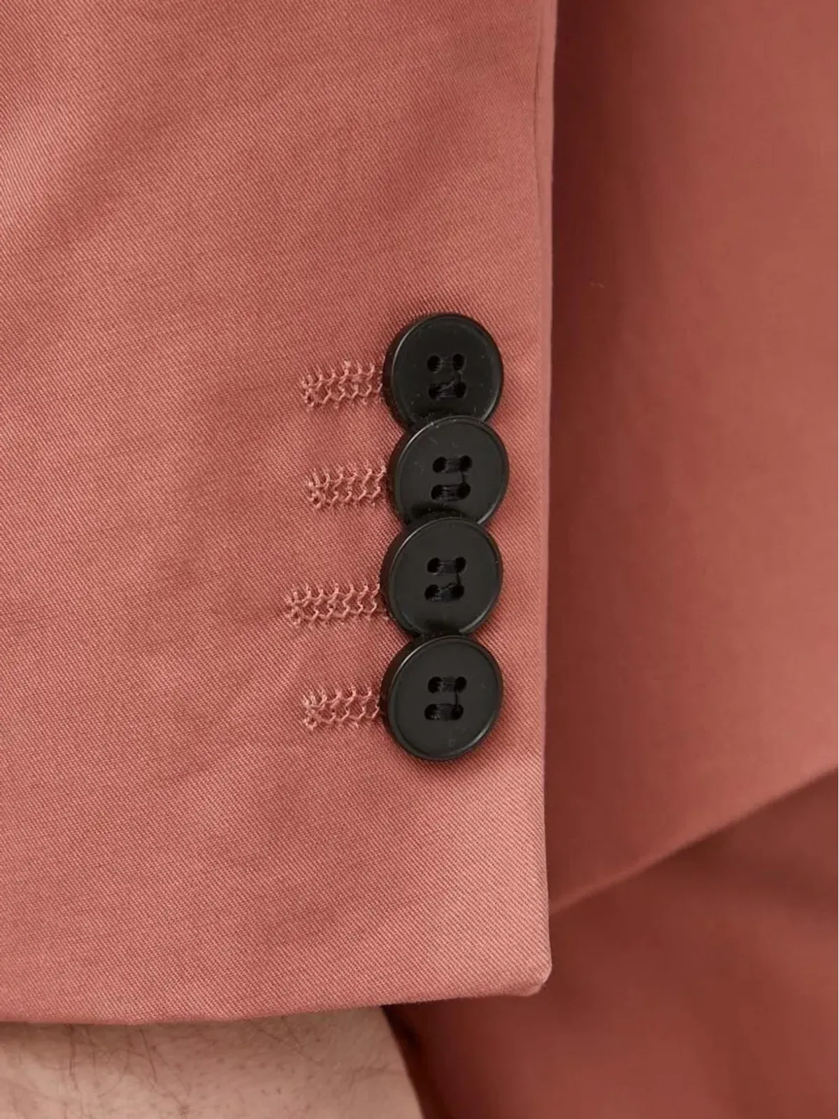 Sisley ボタンディテール シングルブレスト ブレザー - 画像5