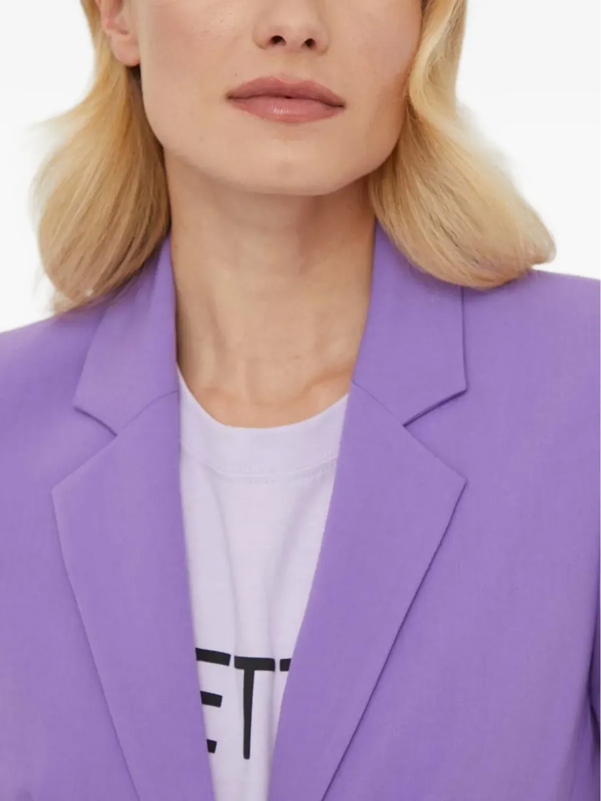 Sisley ノッチドラペル ブレザー - 画像5