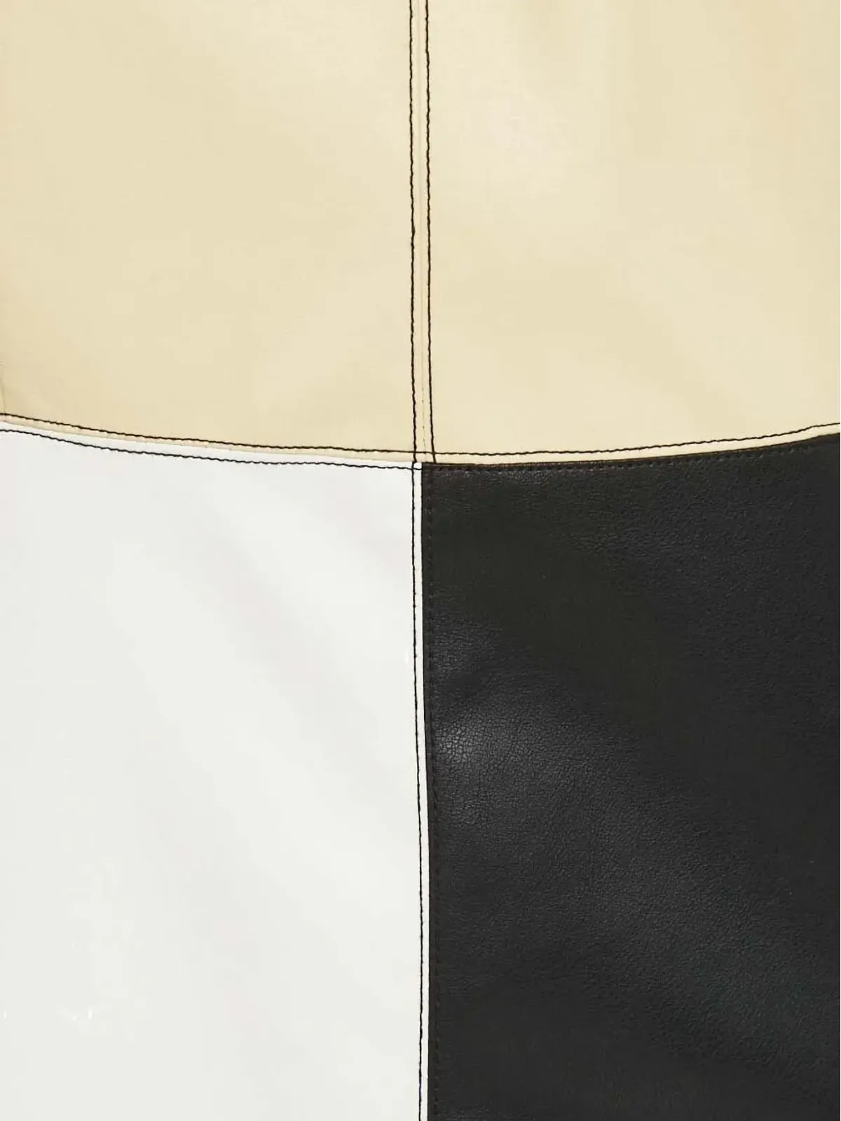 Sisley カラーブロック ノースリーブ ミニドレス - ニュートラルカラー - 画像4
