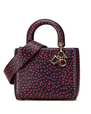 Christian Dior ビンテージ 2021年 ミディアム カーフスキン I Love Paris レディ ディオール サッチェル - ブルー - サムネイル1