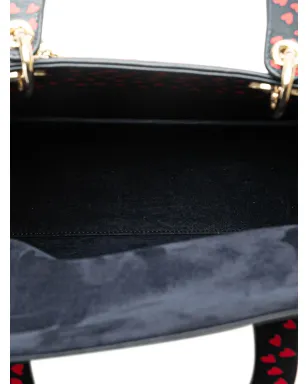 Christian Dior ビンテージ 2021年 ミディアム カーフスキン I Love Paris レディ ディオール サッチェル - ブルー - サムネイル5