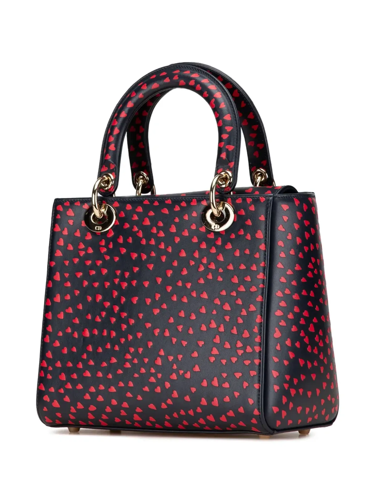 Christian Dior ビンテージ 2021年 ミディアム カーフスキン I Love Paris レディ ディオール サッチェル - ブルー - 画像3