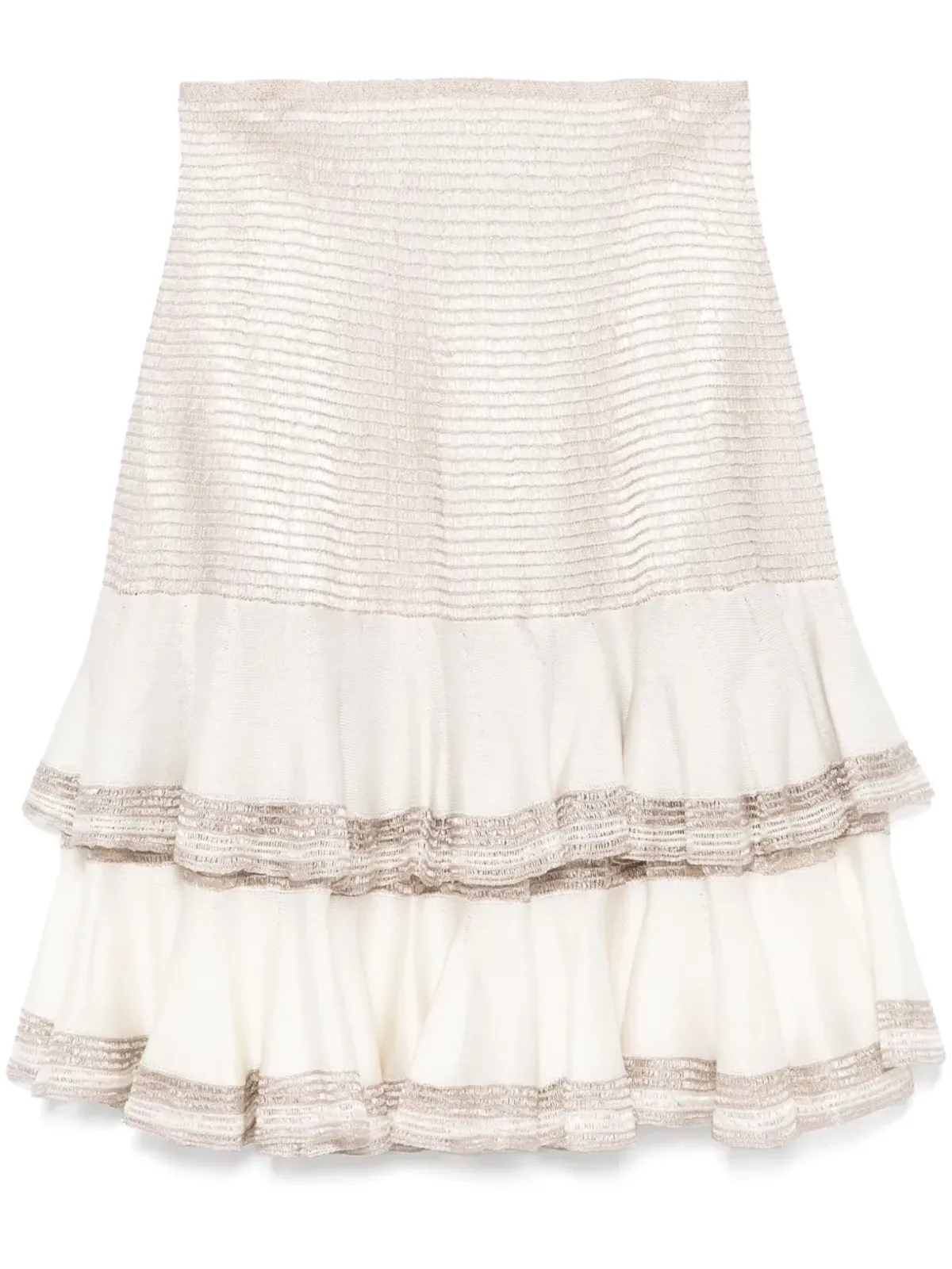 Alaïa Pre-Owned 2000s フリルスカート - 画像1