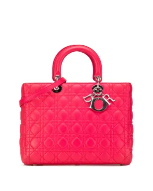 Christian Dior ビンテージ カナージュ レディ Dior サッチェル - サムネイル1