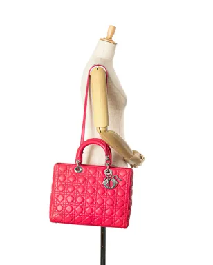 Christian Dior ビンテージ カナージュ レディ Dior サッチェル - サムネイル2