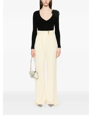 Elisabetta Franchi フローラルアップリケトップ - サムネイル2