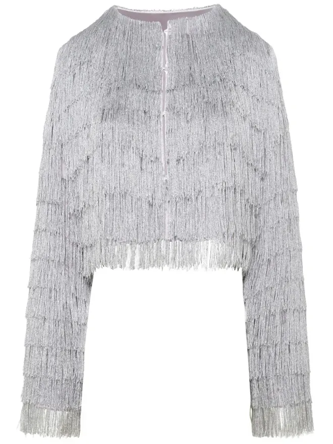 Unreal Fur Unreal Fur Copacabana ジャケット - シルバーの商品画像