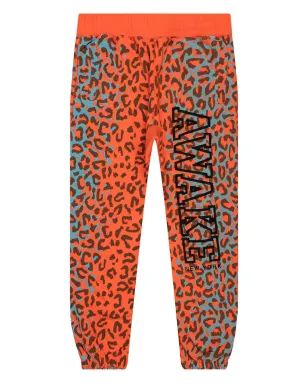 Awake NY レオパード柄 ドローストリング トラックパンツ - サムネイル1
