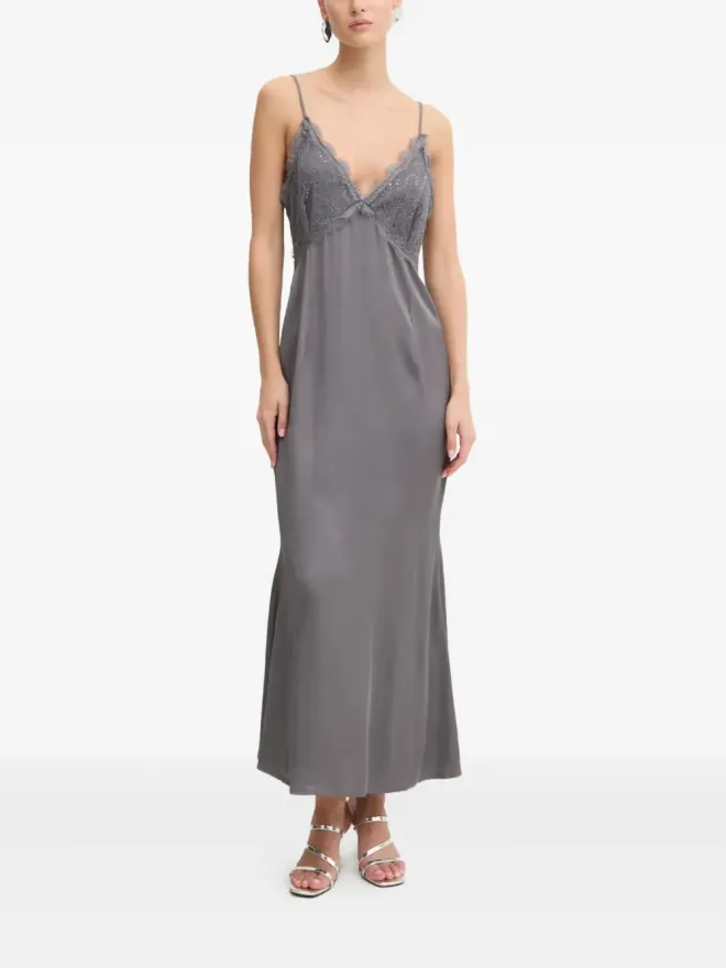 Never Fully Dressed NEVER FULLY DRESSED レース挿入スリップドレスの商品画像