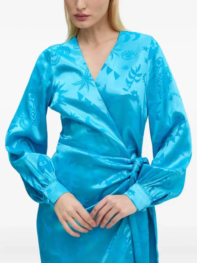 Never Fully Dressed NEVER FULLY DRESSED ラップミディドレスの商品画像