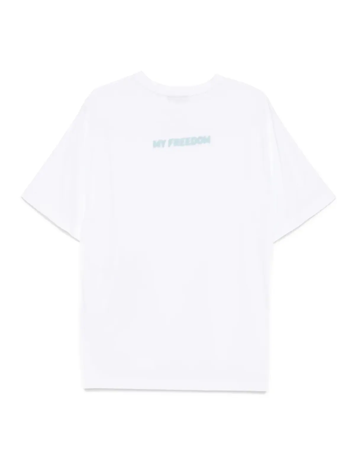 Qasimi ぼかし書体Tシャツ - 画像2