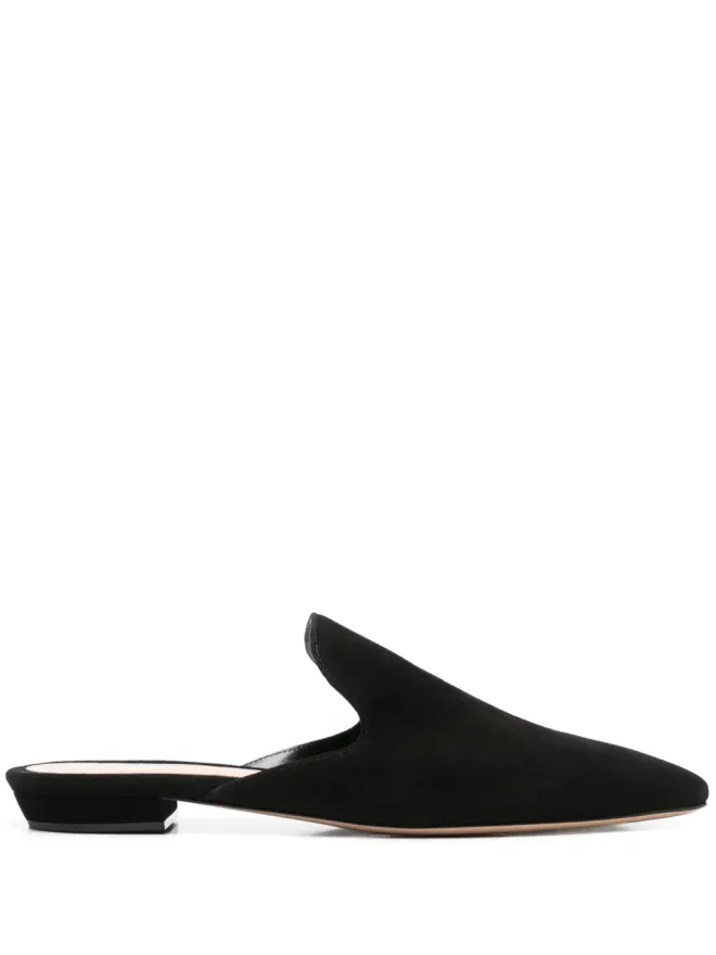 Gianvito Rossi Gianvito Rossi ヌバック ミュール - ブラックの商品画像