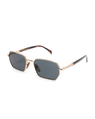 Eyewear by David Beckham ジオメトリックフレームサングラス - ゴールド - サムネイル2
