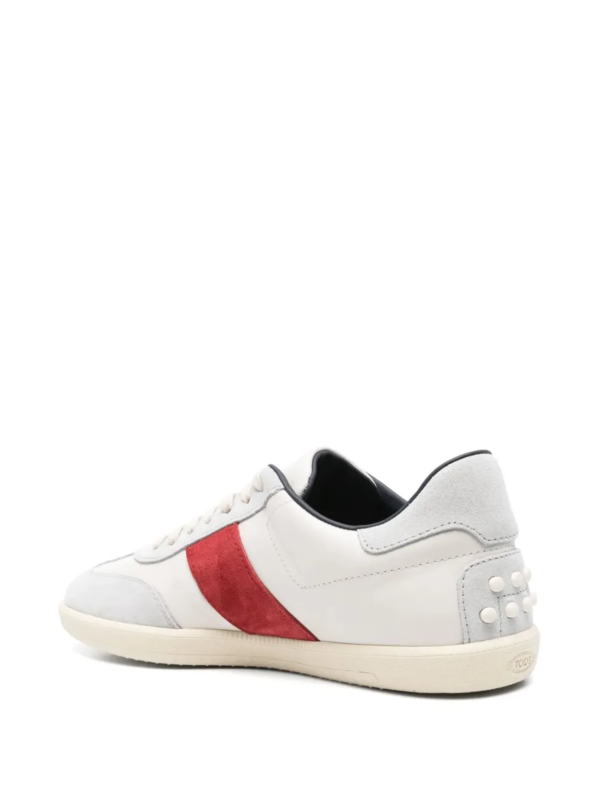 Tod's タブス スエードスニーカー ニュートラルカラー - 画像3