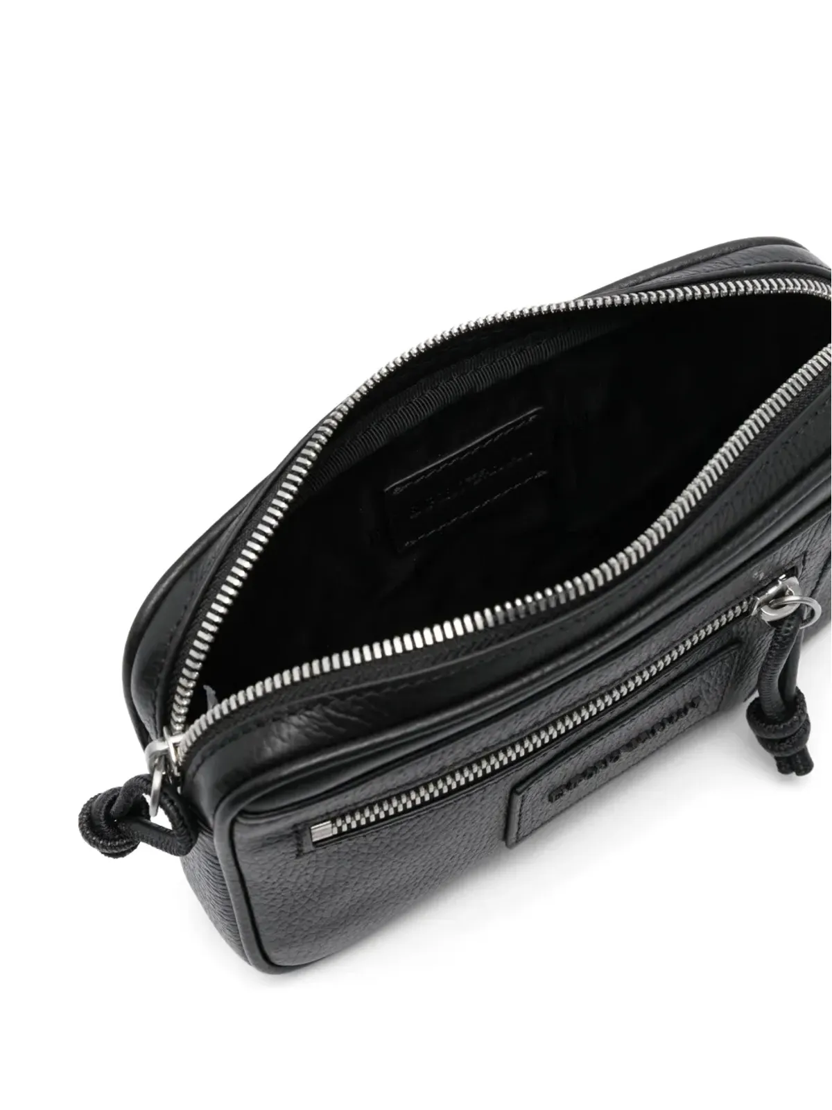 Emporio Armani レザー クラッチバッグ - ブラック - 画像5