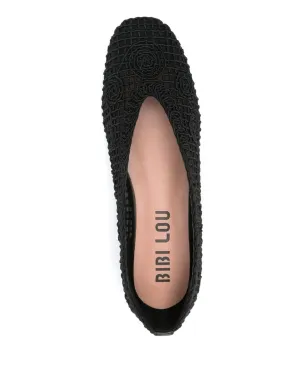 Bibi Lou Lenna ballerina shoes - Black - サムネイル4