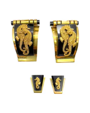 Jennifer Gibson Jewellery シーホース・スイート セット（Jean Painlevé）- ゴールド - サムネイル5