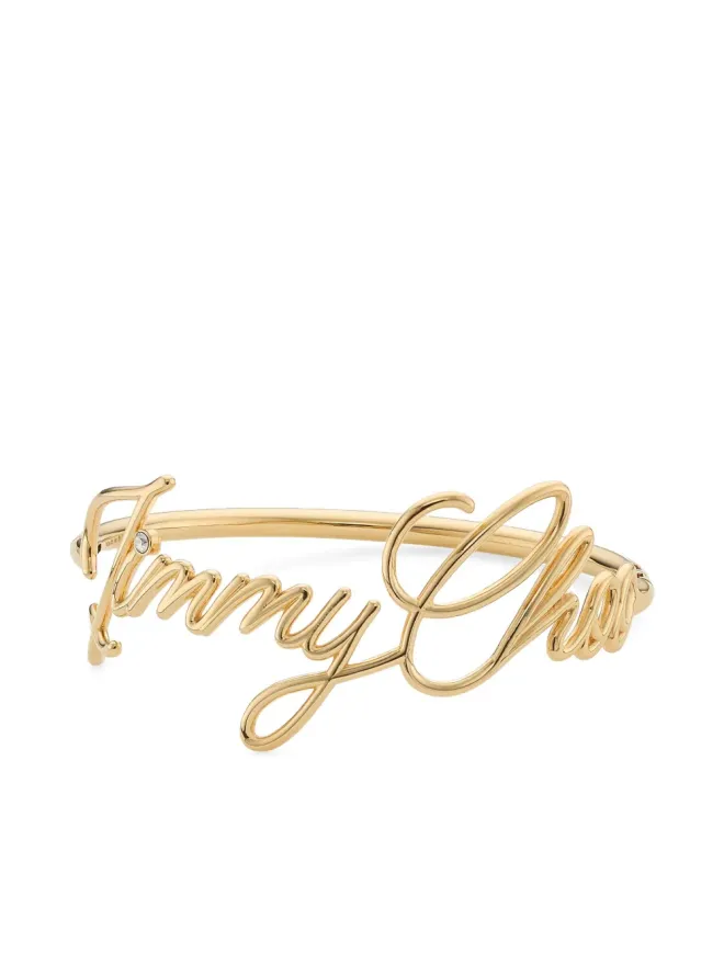 Jimmy Choo Jimmy Choo ロゴスクリプト ブレスレットの商品画像
