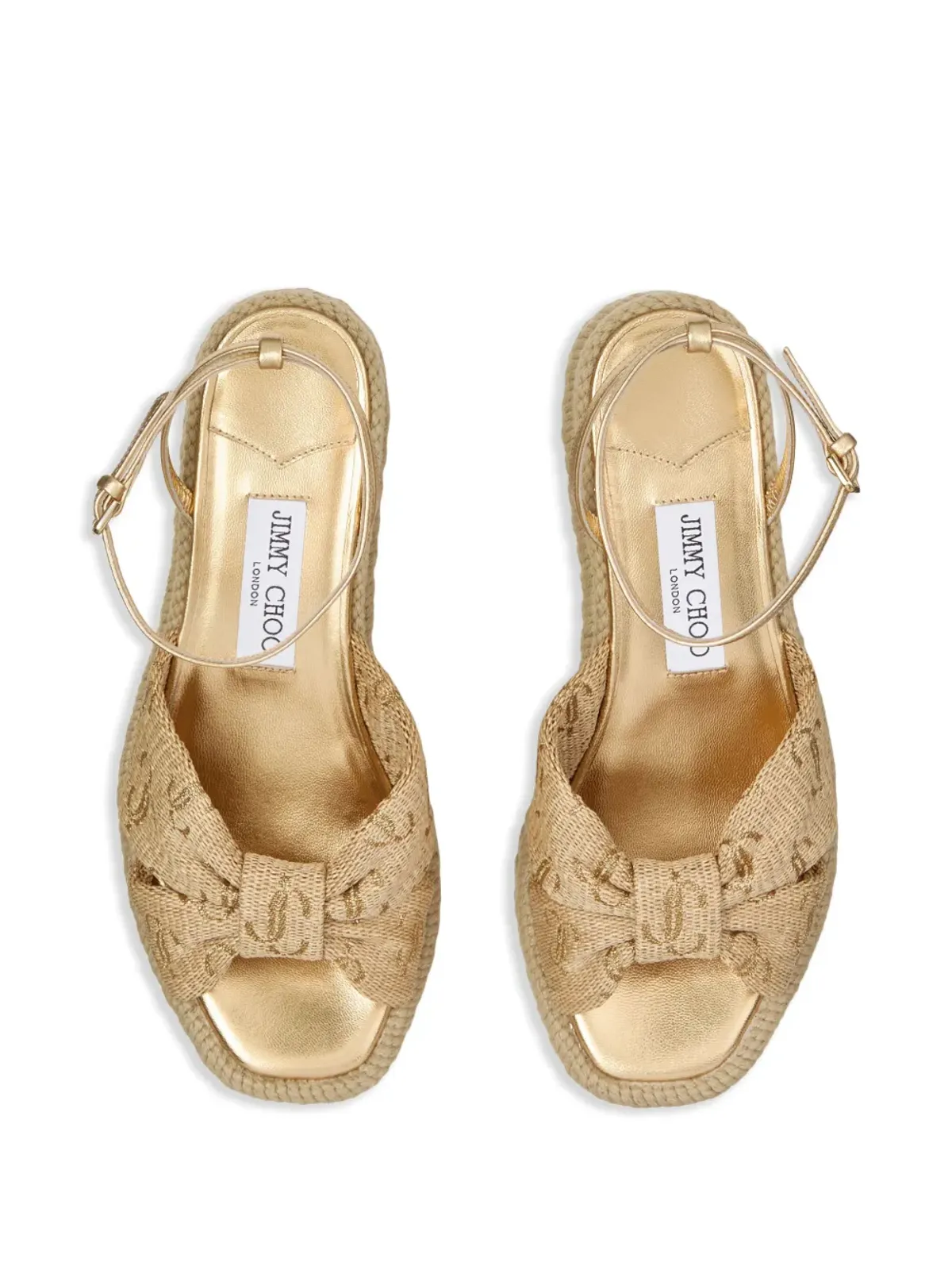 Jimmy Choo アエラ サンダル ブラウン - 画像4