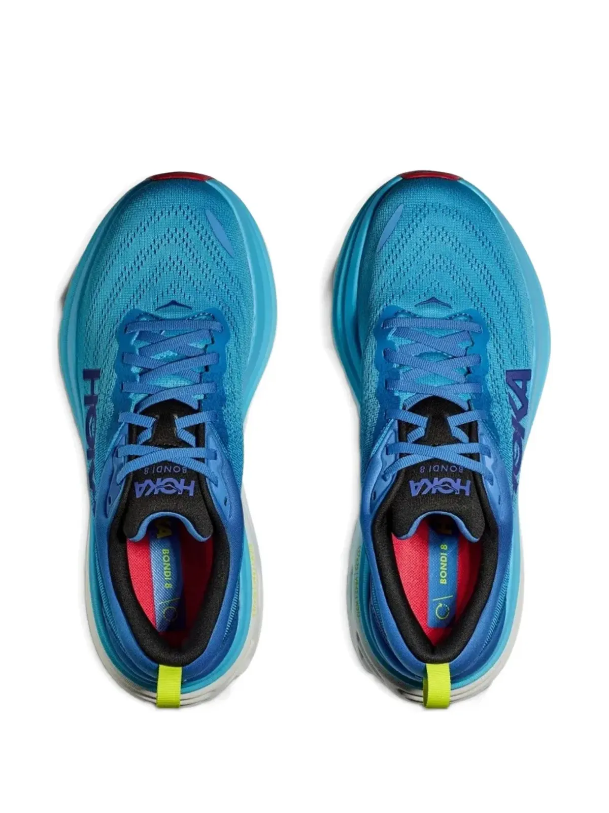 HOKA Bondi 8 バーチャル ブルー/スイムデー スニーカー - 画像4