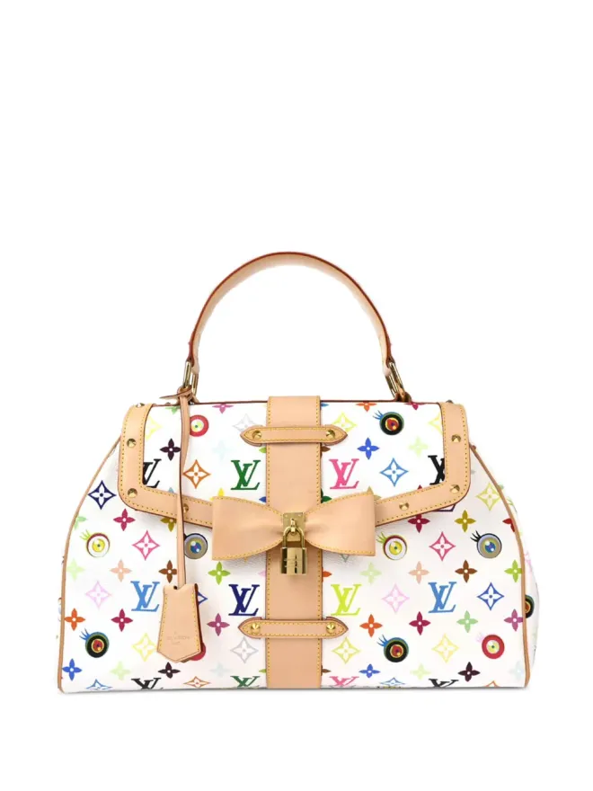 Louis Vuitton Pre-Owned Louis Vuitton ビンテージ 村上隆 2003 Eye Love GM トートバッグ - ホワイトの商品画像