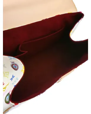 Louis Vuitton ビンテージ 村上隆 2003 Eye Love GM トートバッグ - ホワイト - サムネイル4